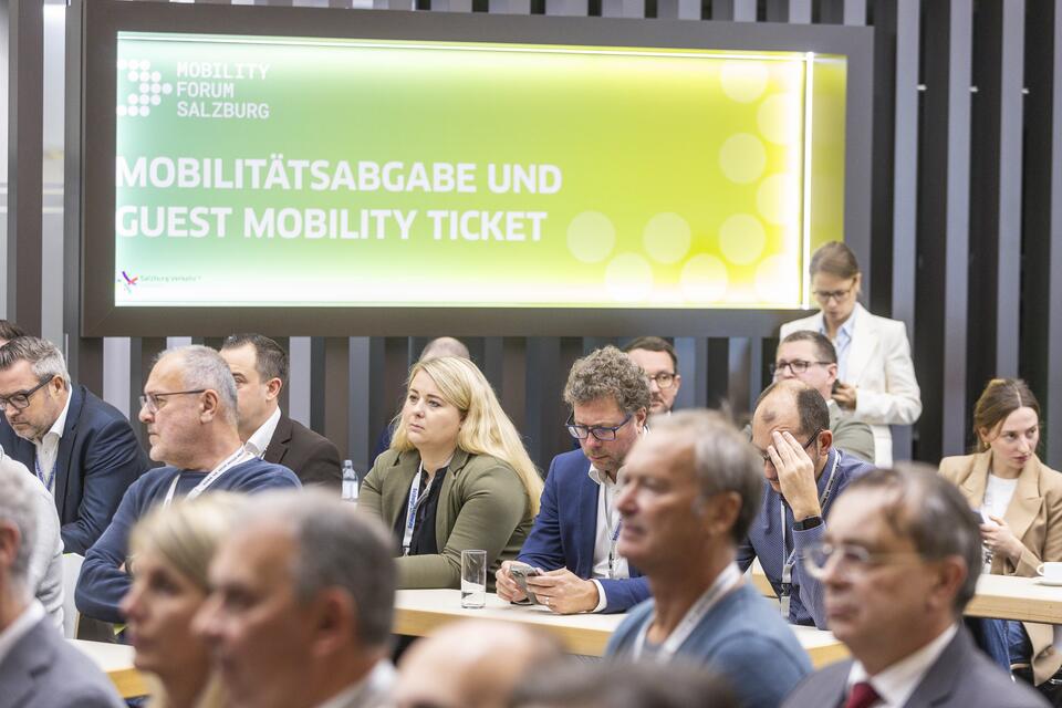 Mobility Forum Mooncity Salzburg, 08.10.2025 Foto: wildbild Herbert Rohrer