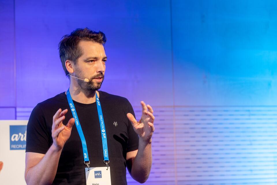 Marius Donhauser, Art of Recruiting, Kongresshaus, Salzburg, 20230510, (c) wildbild