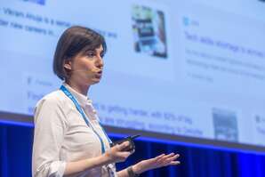Jasmin Fichtinger,  Art of Recruiting, Kongresshaus Salzburg,  20230510, (c) wildbild