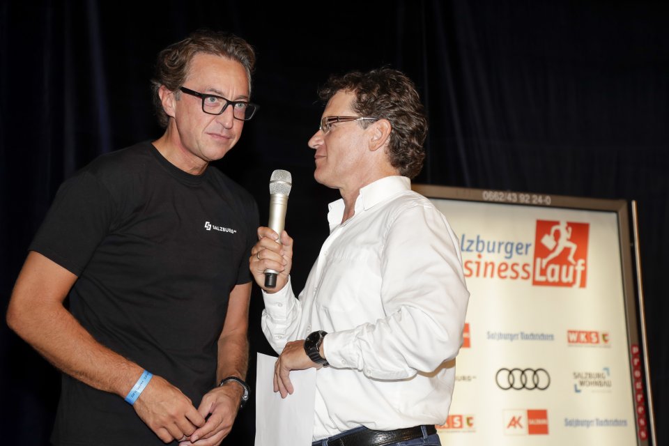 Salzburger BusinessLauf 2018 Siegerehrung  Foto: Kolarik Andreas 13.09.2018