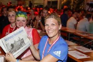 Salzburger BusinessLauf 2018 Siegerehrung  Foto: Kolarik Andreas 13.09.2018