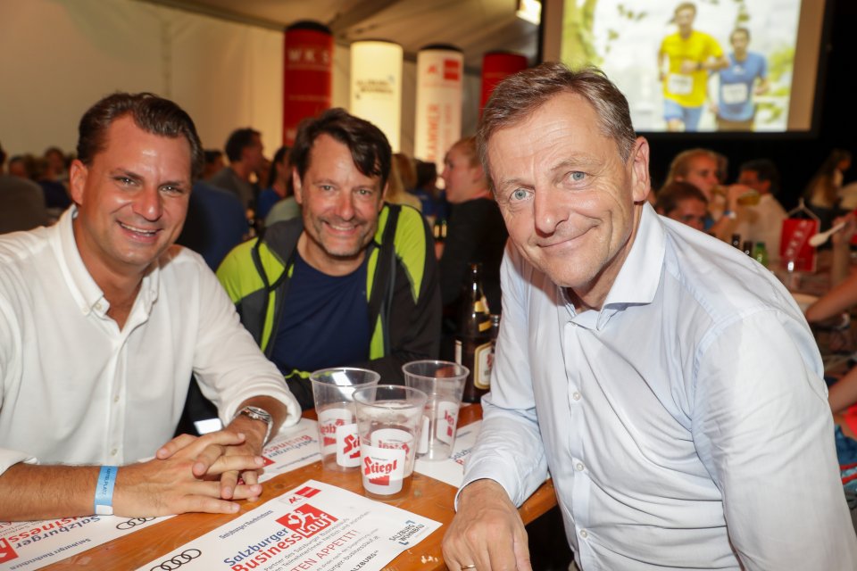 Salzburger BusinessLauf 2018 Siegerehrung  Foto: Kolarik Andreas 13.09.2018