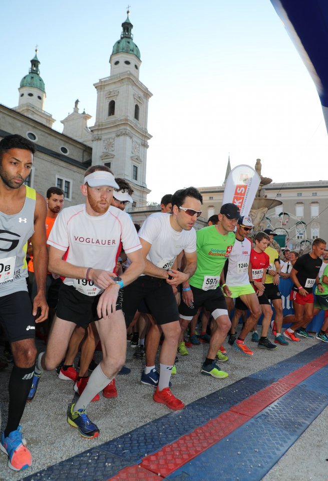 Salzburger Business Lauf 2019 in der Altstadt Salzburg
Foto: Franz Neumayr      12.9.2019