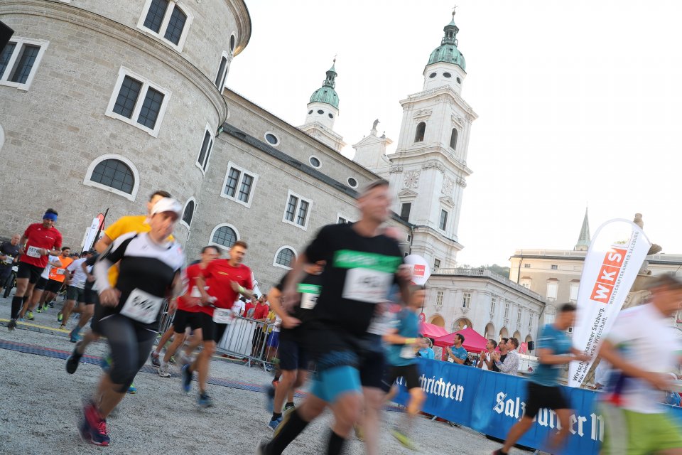 Salzburger Business Lauf 2019 in der Altstadt Salzburg
Foto: Franz Neumayr      12.9.2019