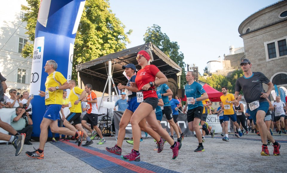 Salzburger Business Lauf 2019 in der Altstadt Salzburg
Foto: Franz Neumayr      12.9.2019