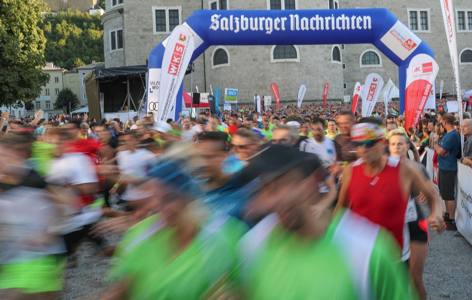 Salzburger Business Lauf 2019 in der Altstadt Salzburg
Foto: Franz Neumayr      12.9.2019