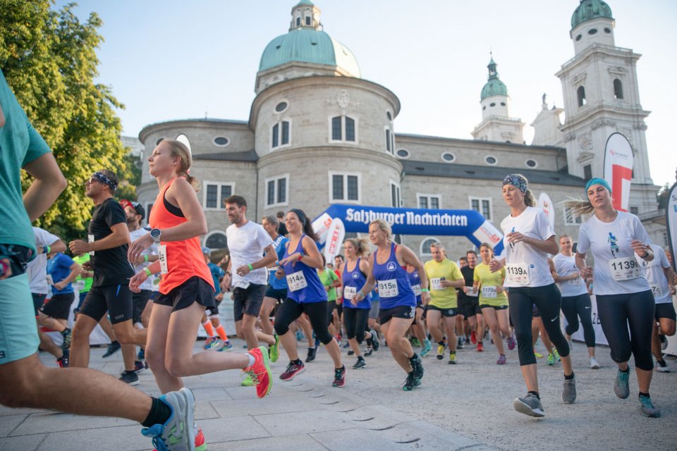 Salzburger Business Lauf 2019 in der Altstadt Salzburg
Foto: Franz Neumayr      12.9.2019
