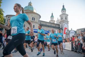 Salzburger Business Lauf 2019 in der Altstadt Salzburg
Foto: Franz Neumayr      12.9.2019