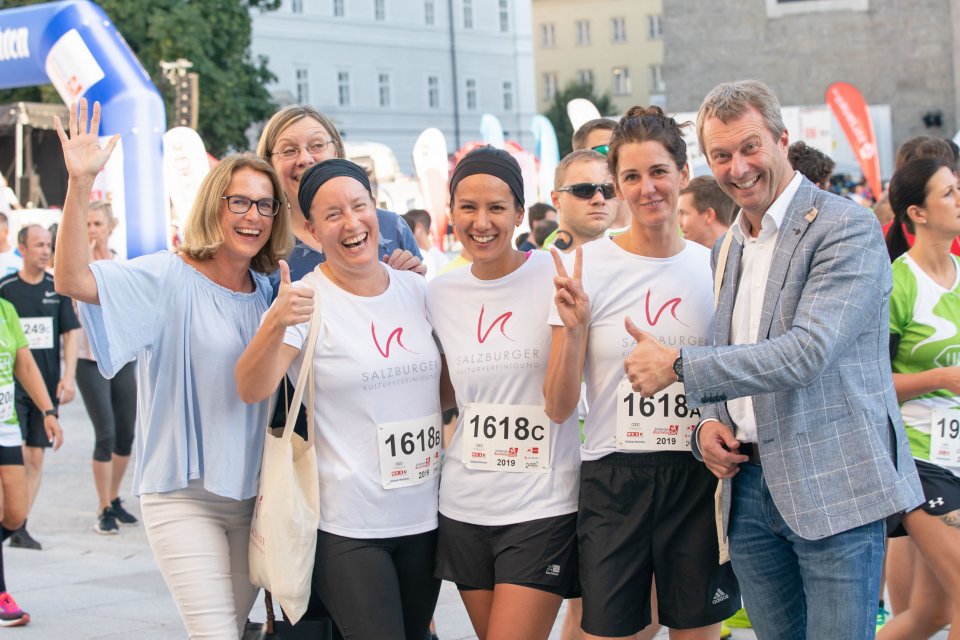 Salzburger Business Lauf 2019 in der Altstadt Salzburg
Foto: Franz Neumayr      12.9.2019