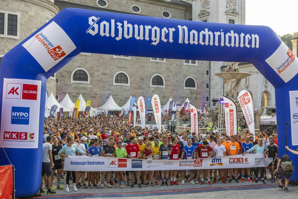 Salzburger Businesslauf, Altstadt  Salzburg, 20230914 Foto: wildbild, Herbert Rohrer