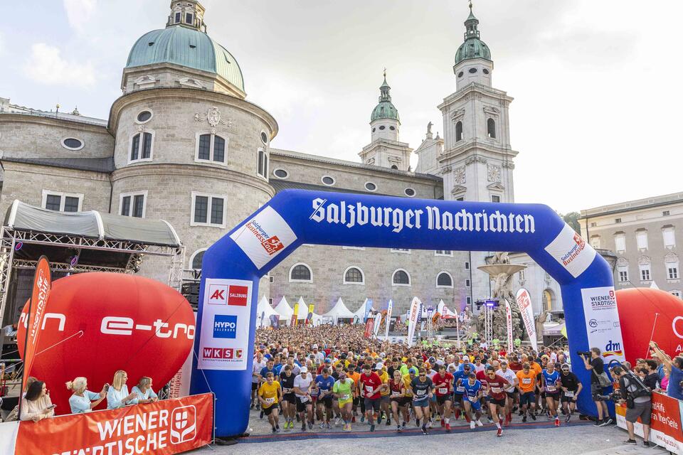 Salzburger Businesslauf, Altstadt  Salzburg, 20230914 Foto: wildbild, Herbert Rohrer