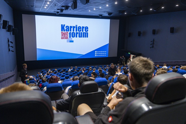 Karriereforum Lehre Cineplexx Airport Salzburg, 20230928 Foto: wildbild, Herbert Rohrer