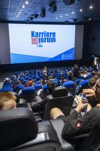 Karriereforum Lehre Cineplexx Airport Salzburg, 20230928 Foto: wildbild, Herbert Rohrer